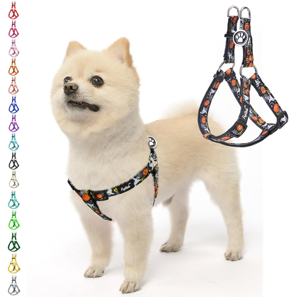 Arnés PUPTECK sin tirones para perros, paseo cómodo y controlado.