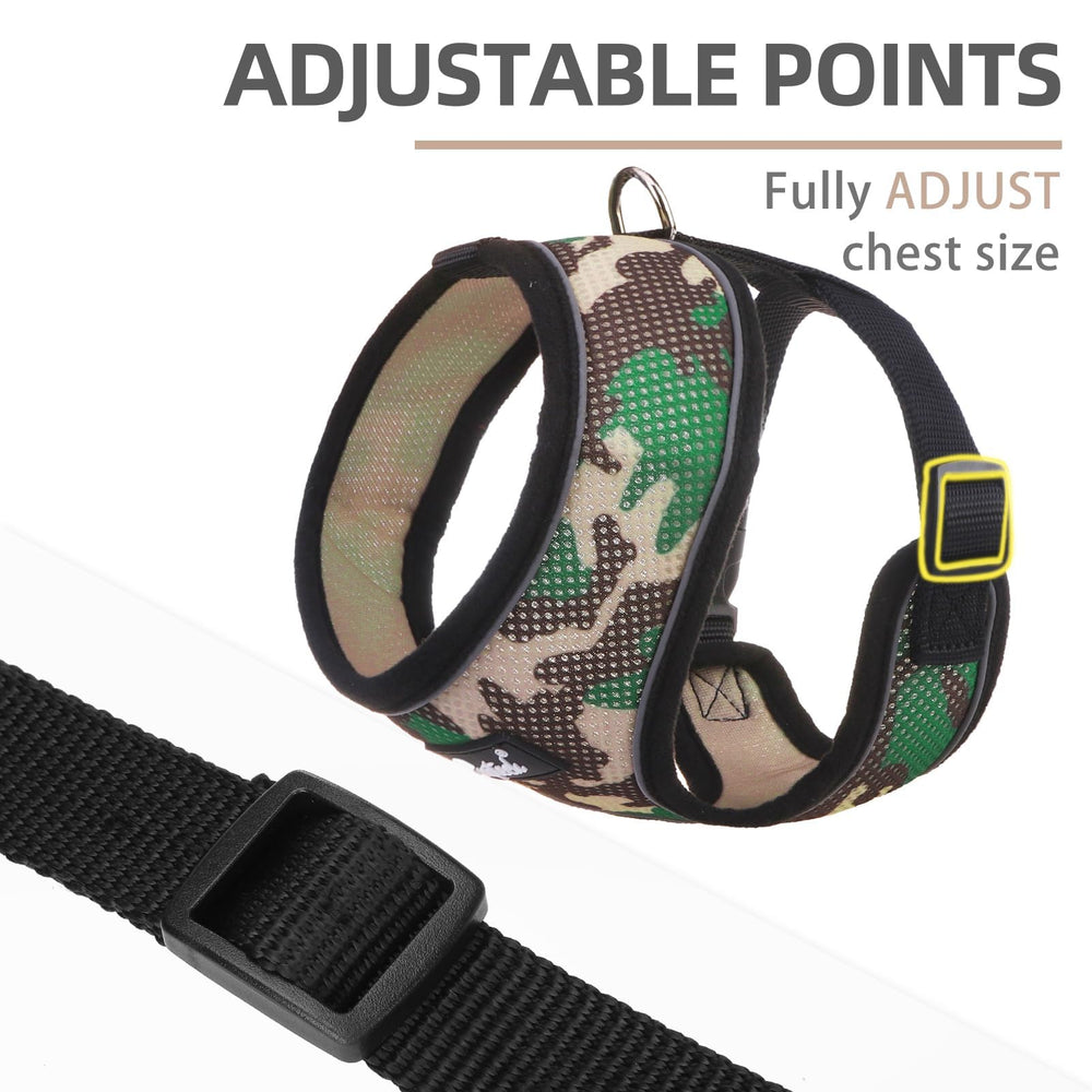 PUPTECK tejido poliéster transpirable, confort en todas las estaciones para perro.