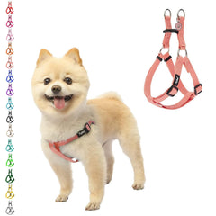 Arnés PUPTECK sin tirones en nylon suave para paseos cómodos