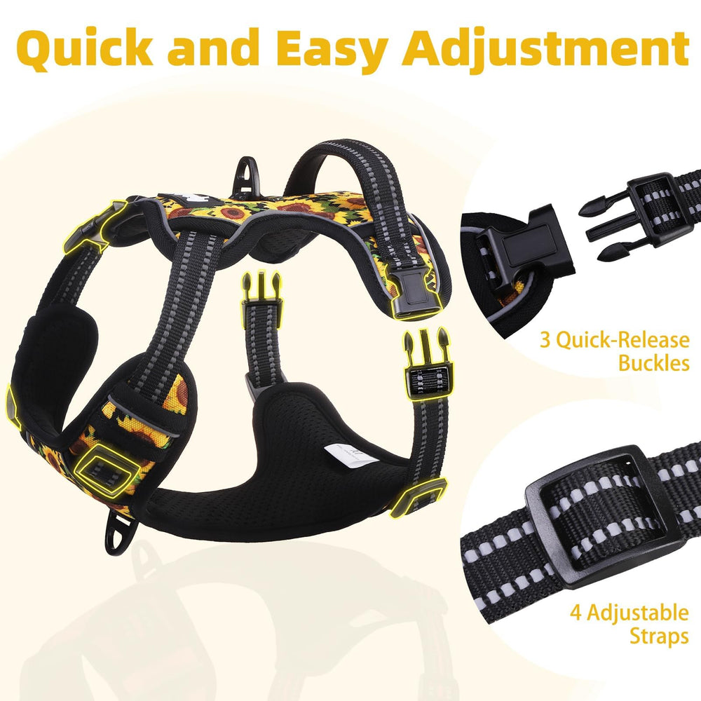 PUPTECK arnés XL con malla transpirable para caminatas largas y confortables.