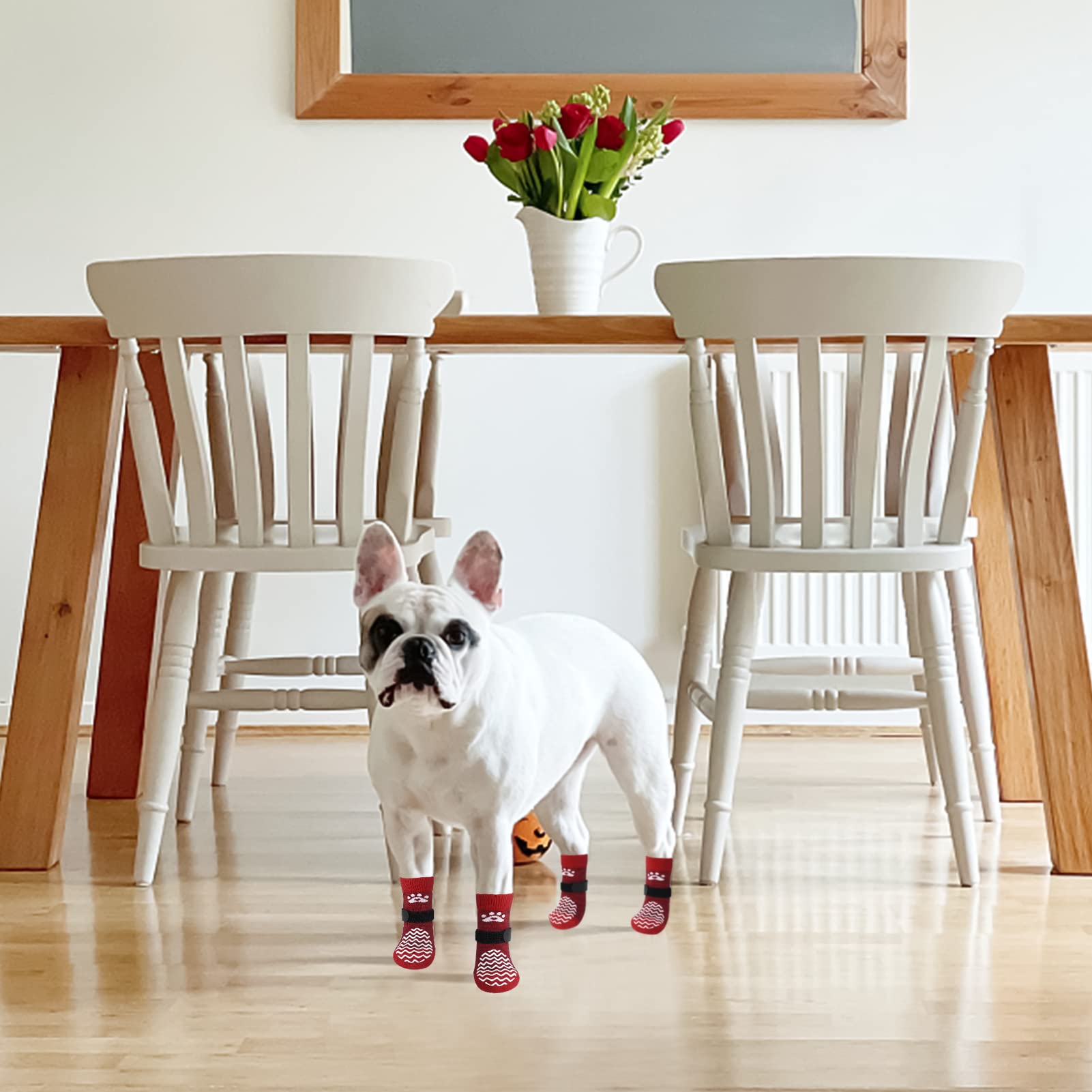 PUPTECK uso en exteriores, protege patas del calor y superficies ásperas.