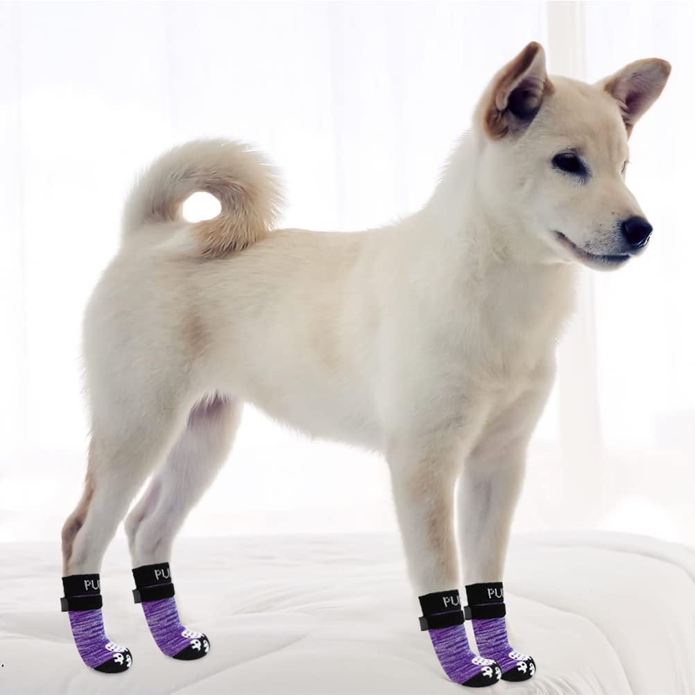 PUPTECK calcetines para interiores, protegen pisos de rayones.