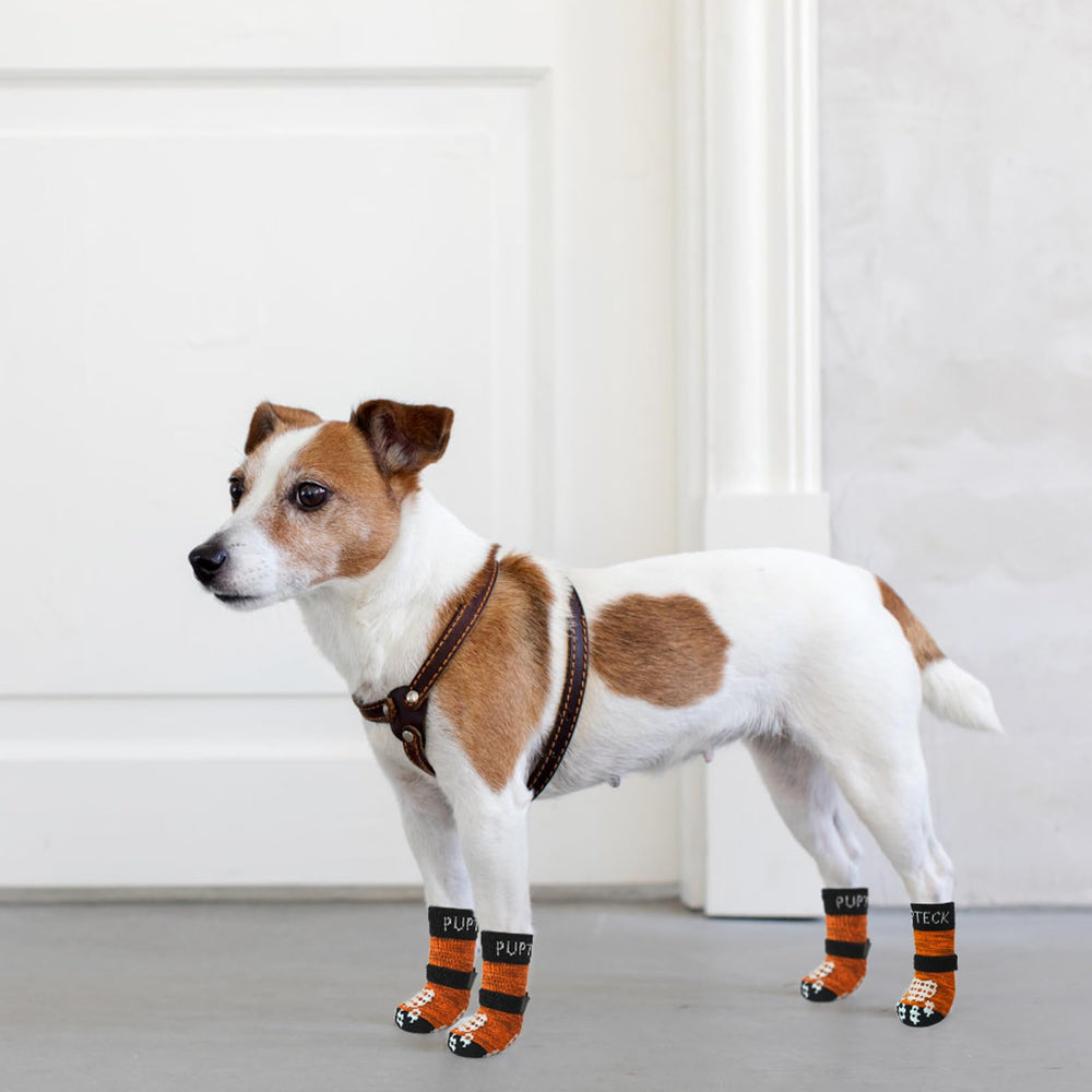Calcetines PUPTECK disponibles en tallas XXS-XXL para cualquier perro.