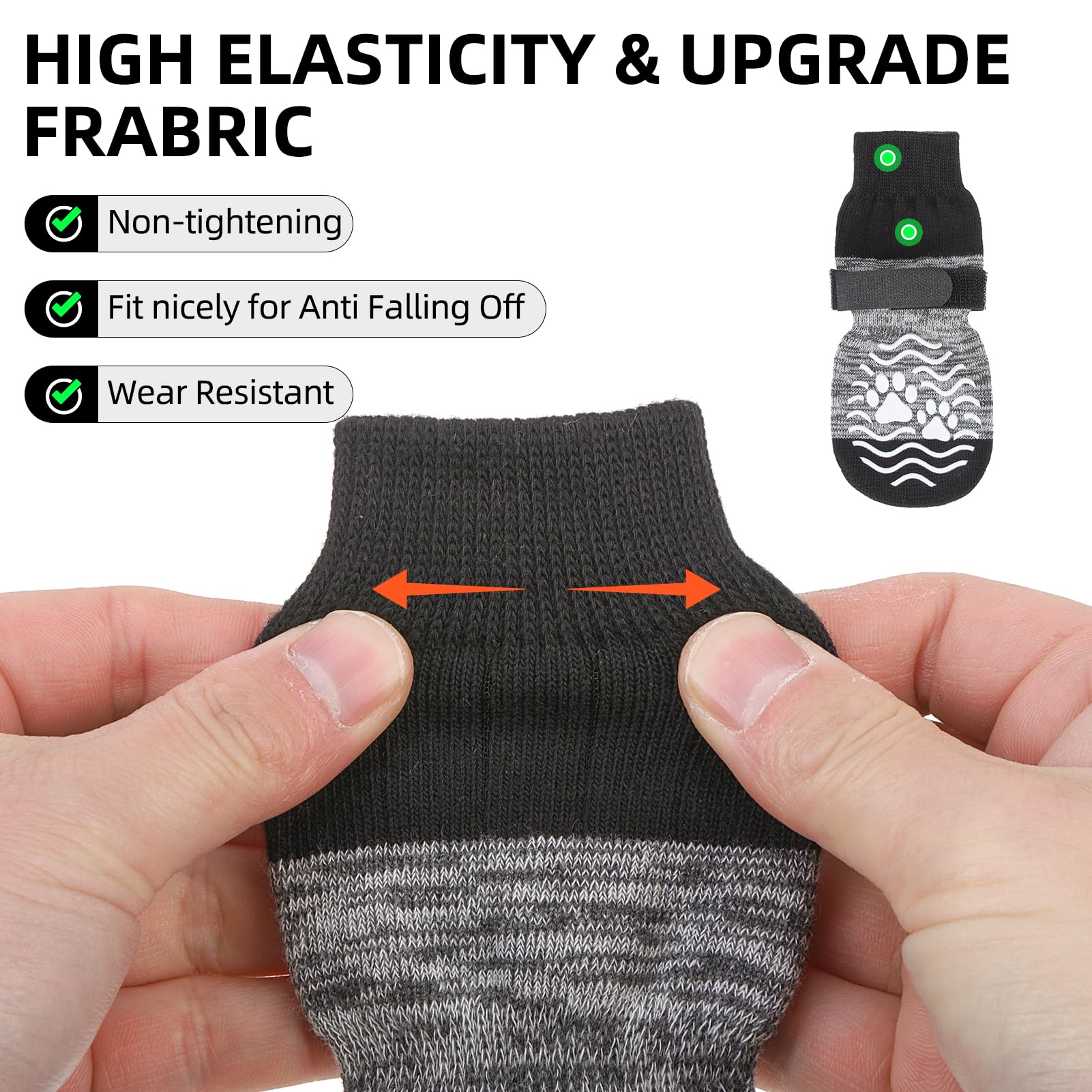 PUPTECK calcetines para perros evitan lamidos y mejoran adherencia al caminar