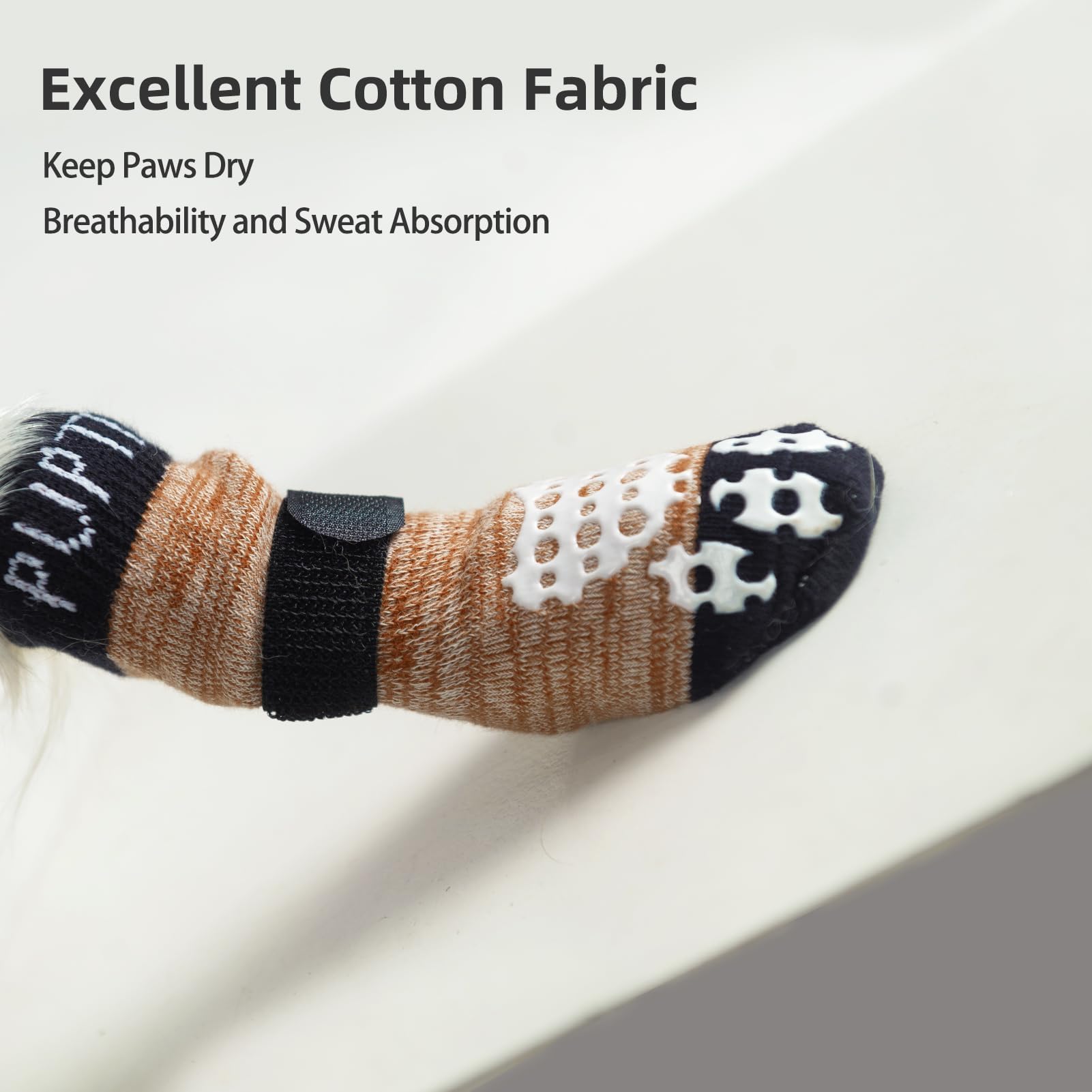 Calcetines transpirables PUPTECK para proteger patas y mejorar comodidad.