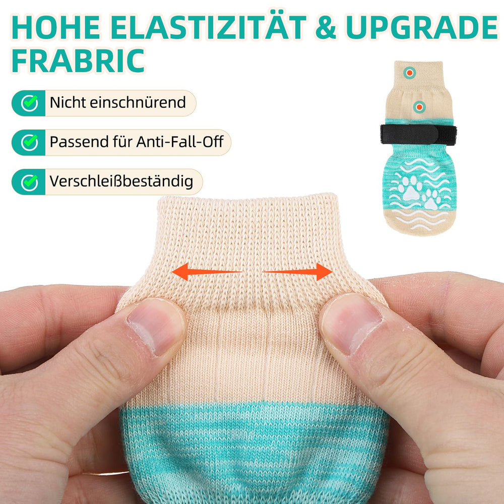 PUPTECK calzado para patas con velcro, ajuste práctico y seguro.