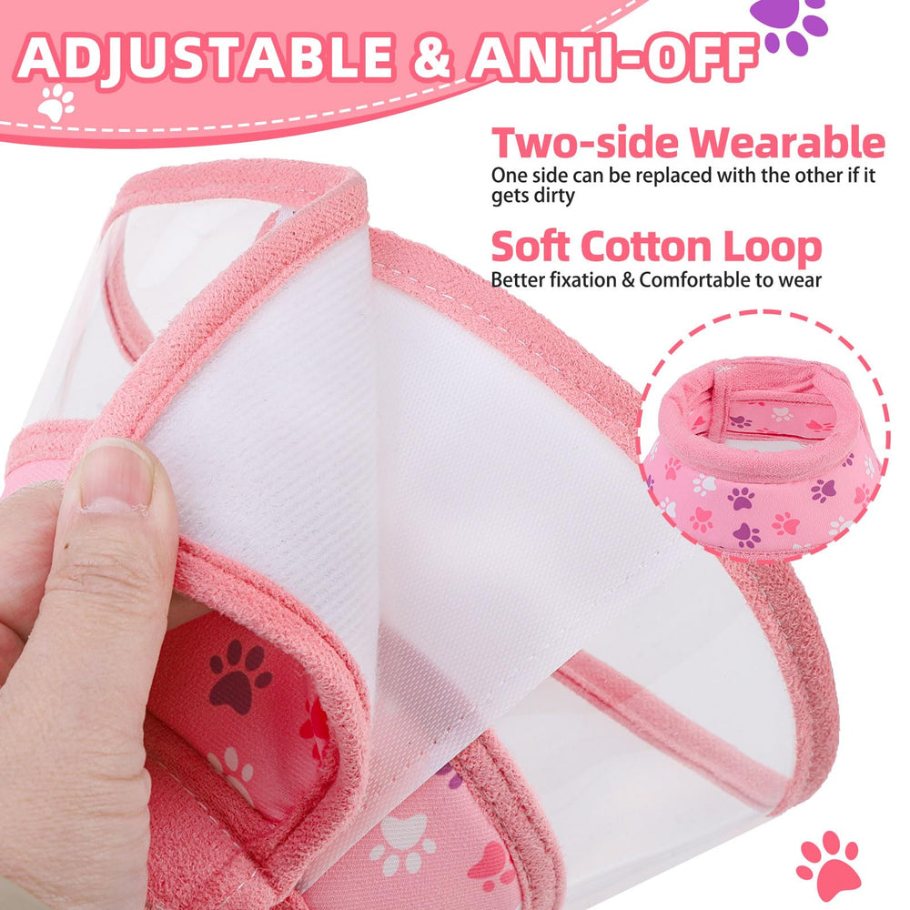 PUPTECK collar con ajuste de velcro para un ajuste seguro y cómodo