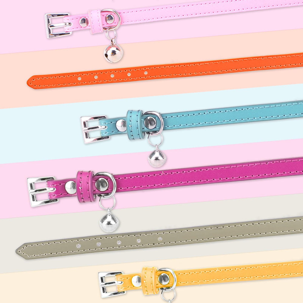 Collar PUPTECK con acabado elegante, mejora la estética del gato