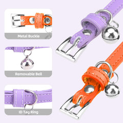 PUPTECK collar ajustable para gatos, facilita un ajuste cómodo y seguro.
