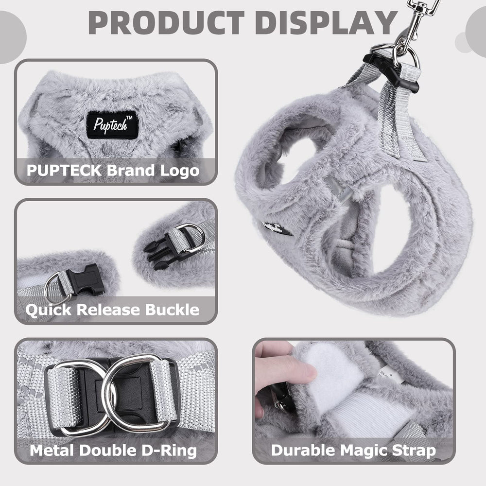 PUPTECK collar y correa coordinados para conjunto elegante y duradero.