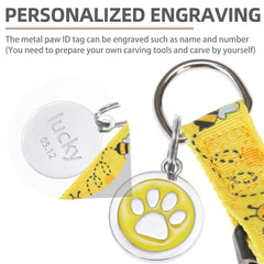 Etiqueta ID de PUPTECK para personalizar con el nombre del perro.