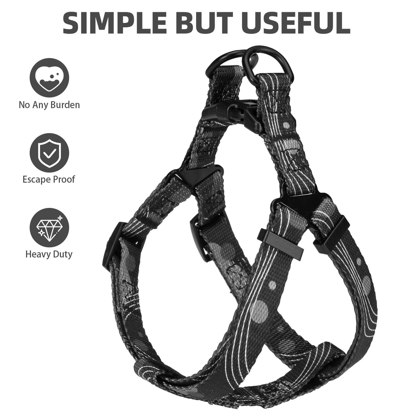 PUPTECK nylon duradero con superficie suave para caminatas diarias