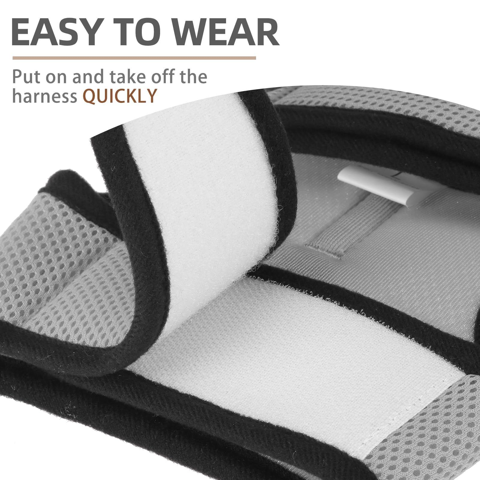 PUPTECK material-poliester-malla, duradero y transpirable para gatos activos.