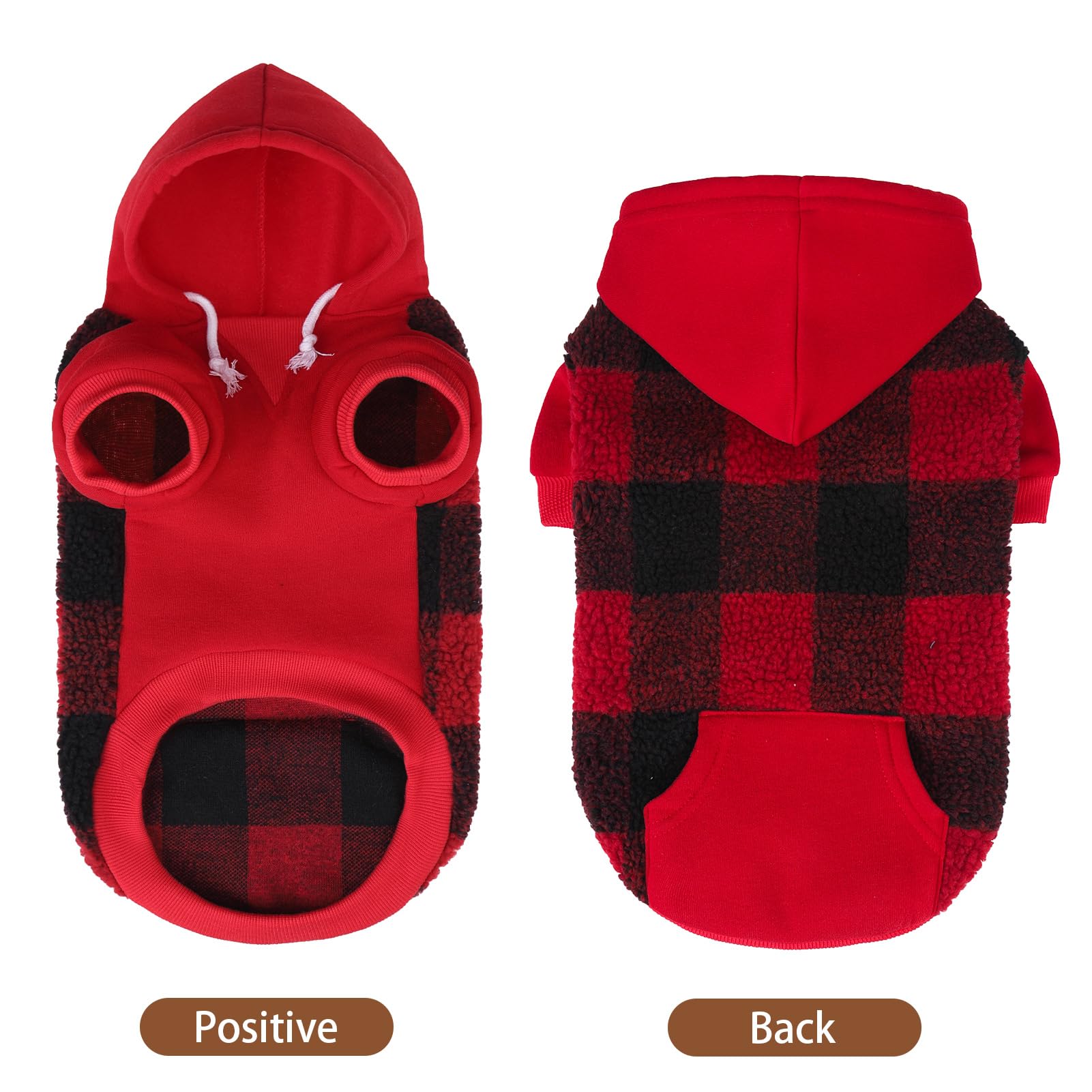 PUPTECK sudadera con puños elásticos, vista, facilita ponerse y quitarse