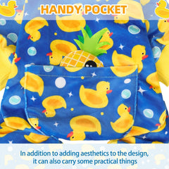 PUPTECK pijama para perro, bolsillo trasero decorativo y práctico.