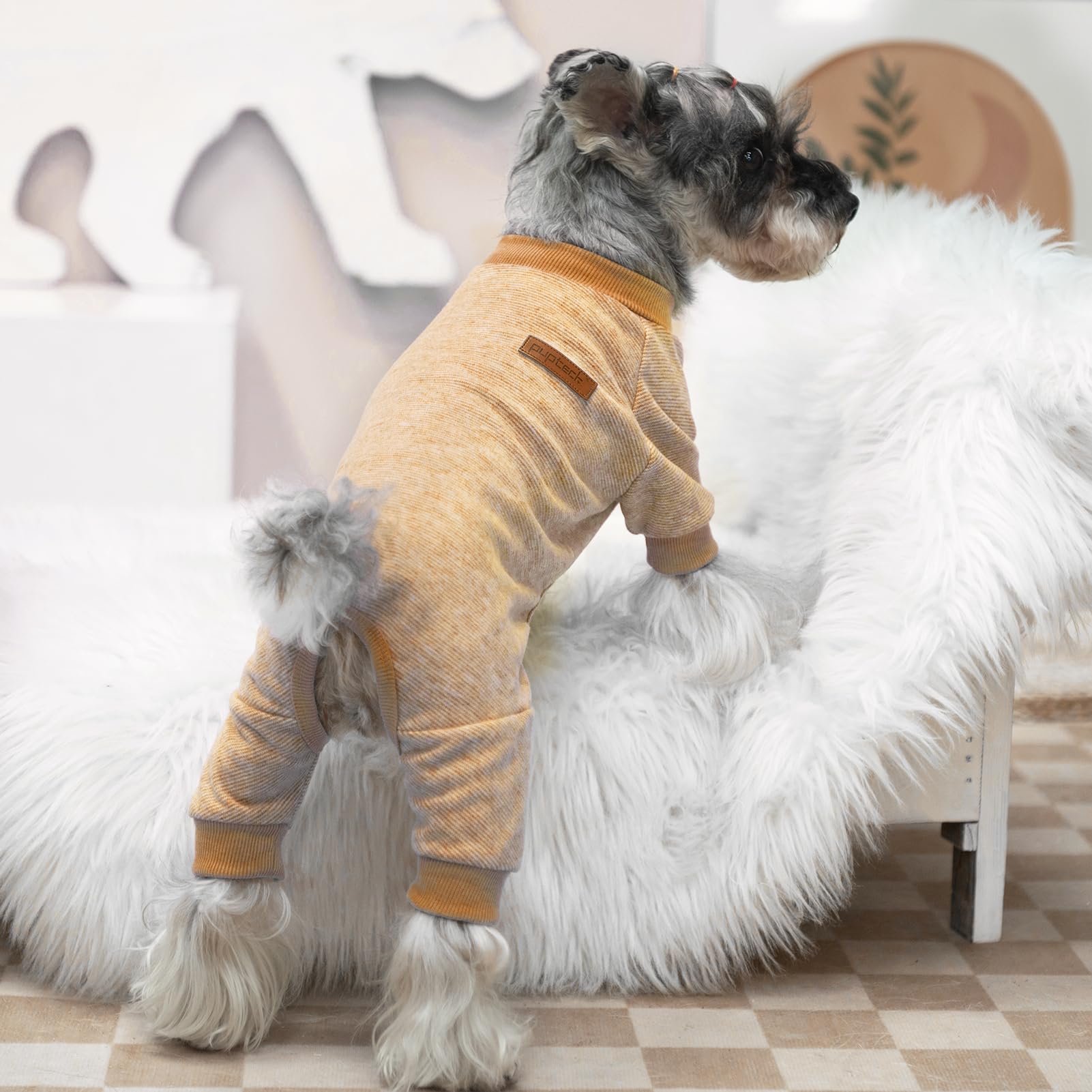 PUPTECK pijama, cuello elástico que no aprieta