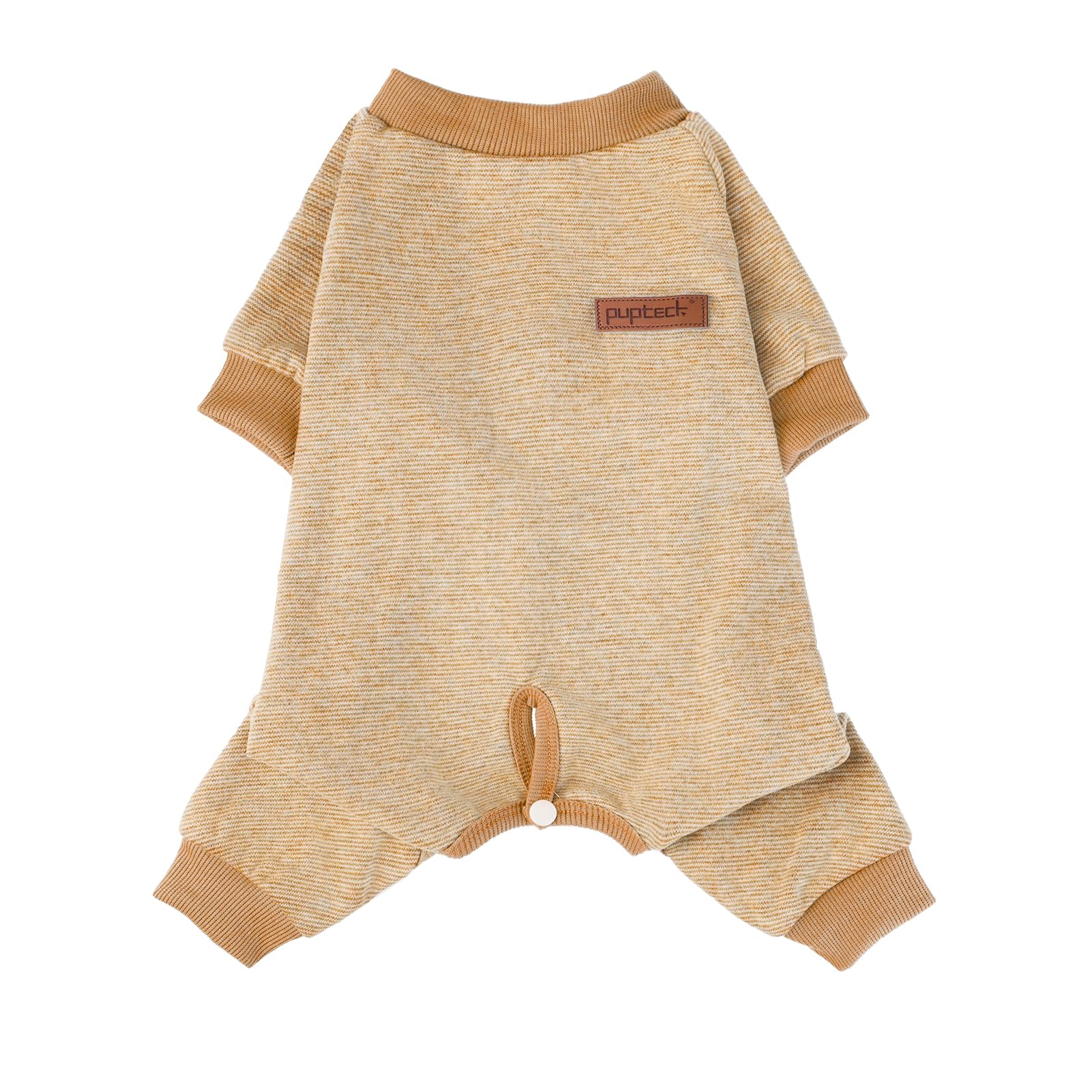 PUPTECK pijama para perro, vista general del conjunto cómodo para casa