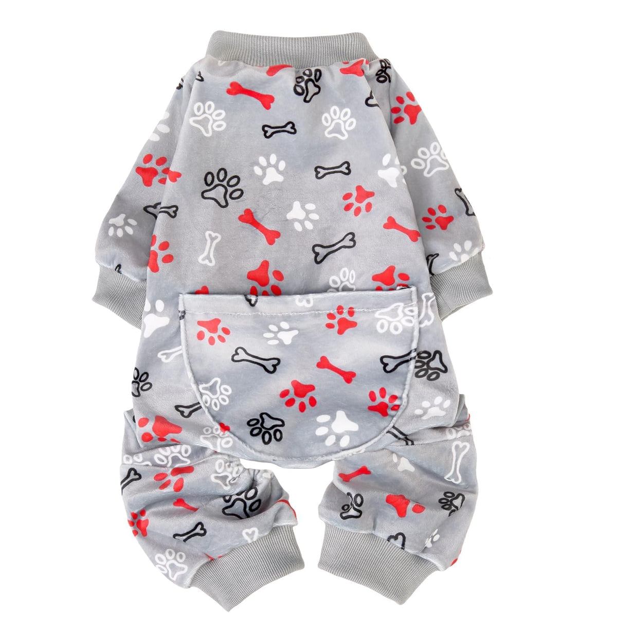 PUPTECK pijama para perro suave-frio, mantiene cálida a la mascota