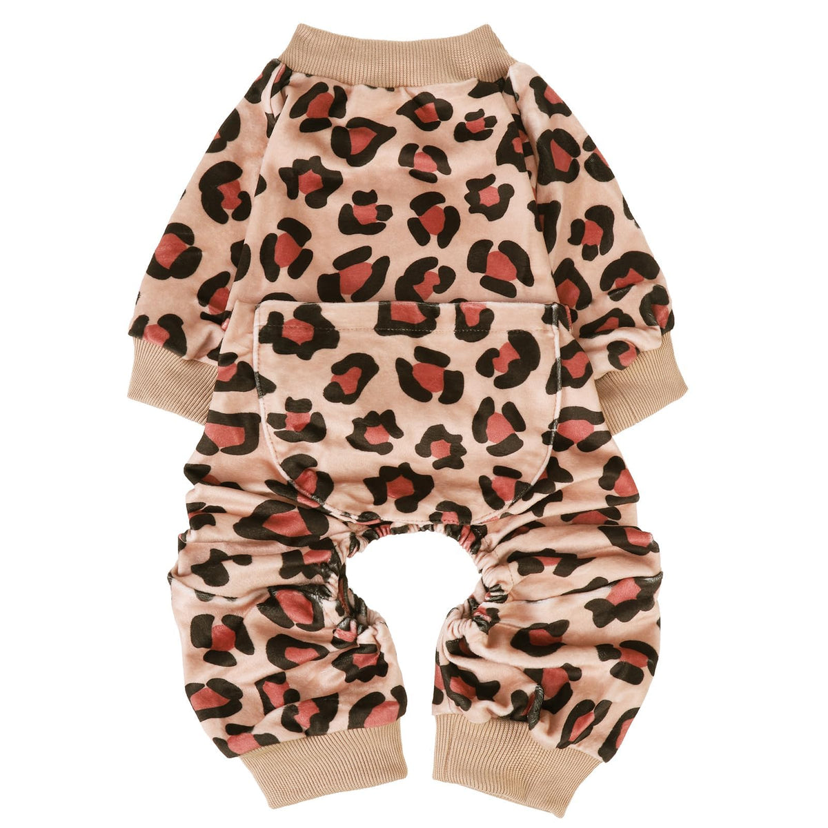 PUPTECK Pijama perro suave-tejido, comodidad para días fríos en casa.