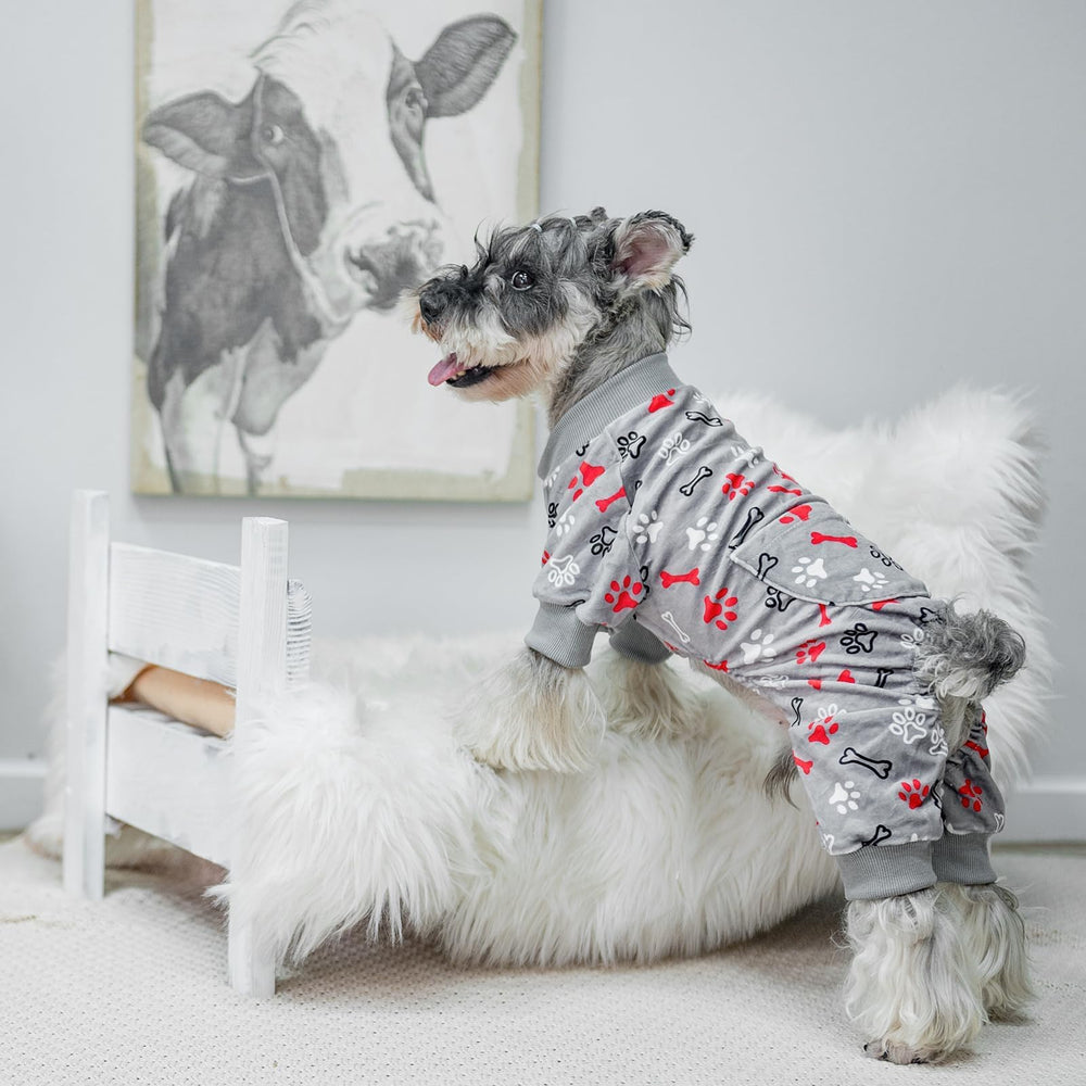 PUPTECK pijama para perro talla XL, ideal para medidas ampliadas