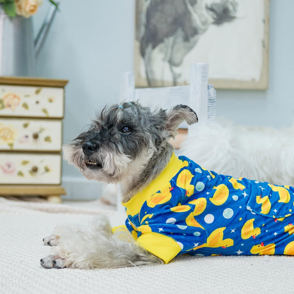 PUPTECK pijama para perro, uso interior y exterior gracias a su elasticidad.