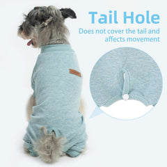 PUPTECK pijama para perro, diseño ponible, fácil de poner.