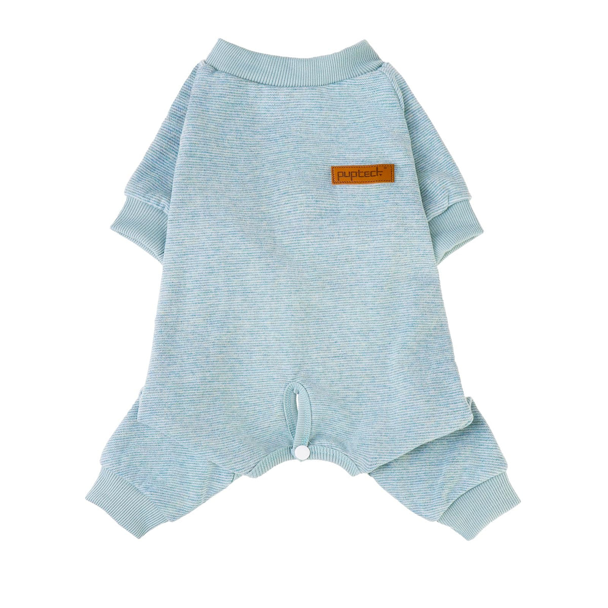 PUPTECK Pijama para perro, frente, cómodo y cálido para dormir en casa.
