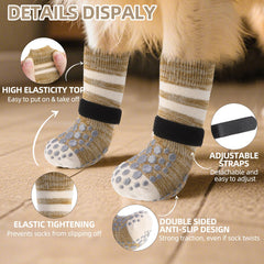 Protección de patas PUPTECK contra frío y calor para todas las estaciones