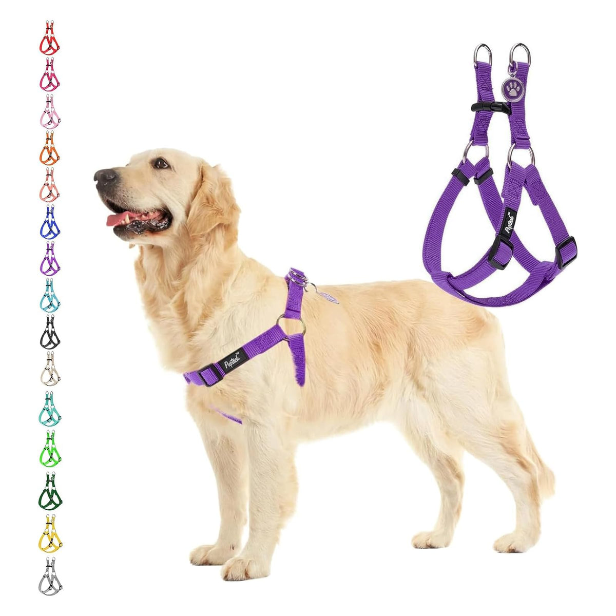 Arnés sin tirón de Pupteck para paseos cómodos