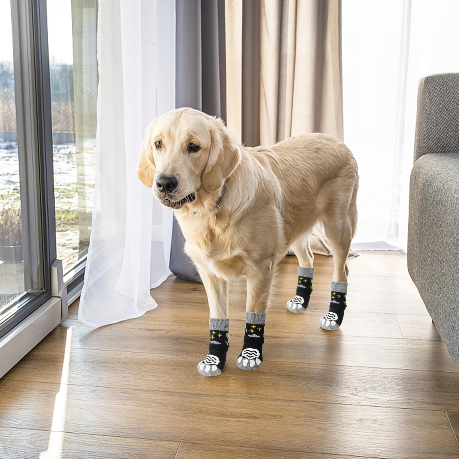 PUPTECK conjunto de dos pares para perros de todas las tallas.