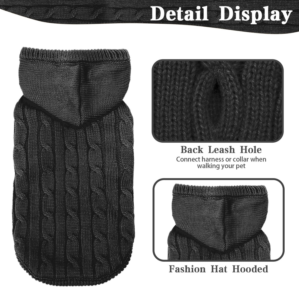 PUPTECK sudadera con dobladillos reforzados para mayor durabilidad.