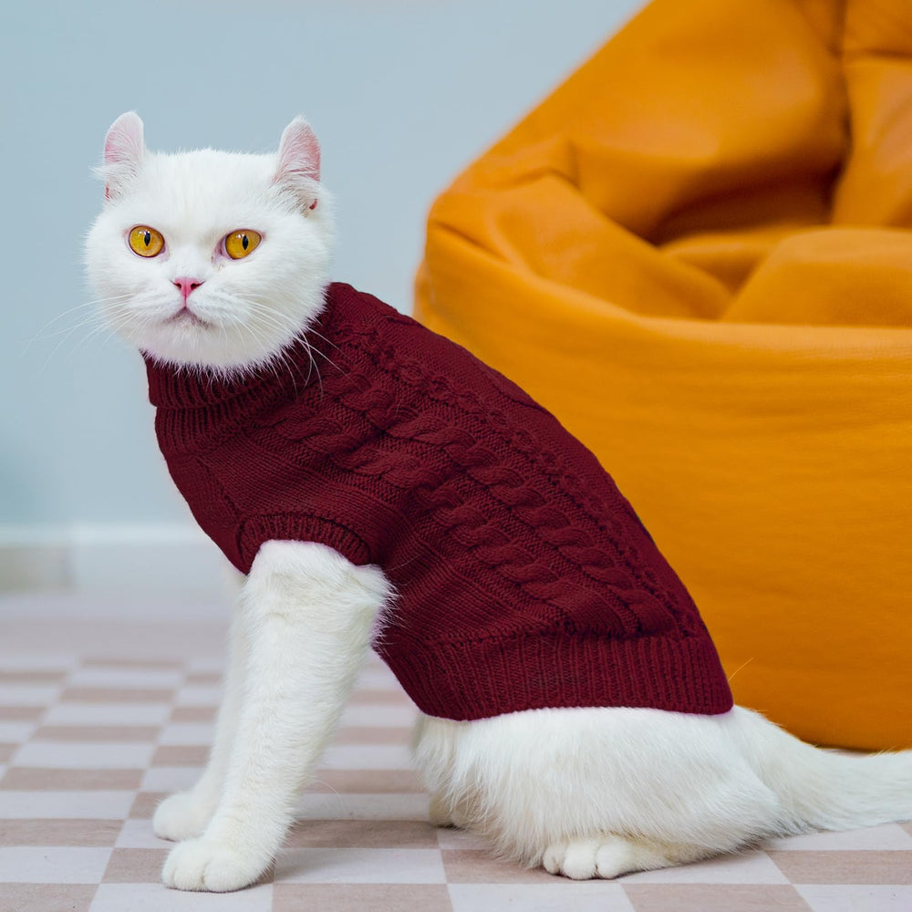 PUPTECK sudadera gato lavable a máquina: limpieza sencilla.