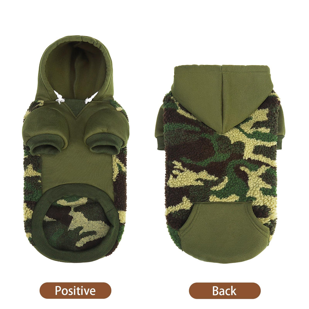 PUPTECK sudadera con bolsillo trasero, práctico para llaves y snacks.