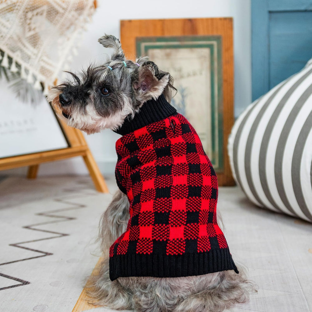 PUPTECK sudadera con cuadros clásicos, estilo ideal para fiestas.