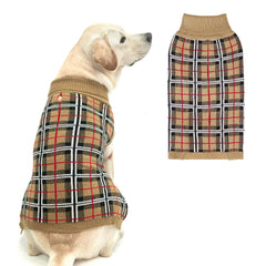 Sudadera PUPTECK para perro grande, tejido acrílico cálido ideal para inviernos.