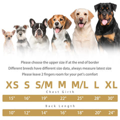 Sudadera PUPTECK para perro mediano, tejido flexible para movilidad cómoda.