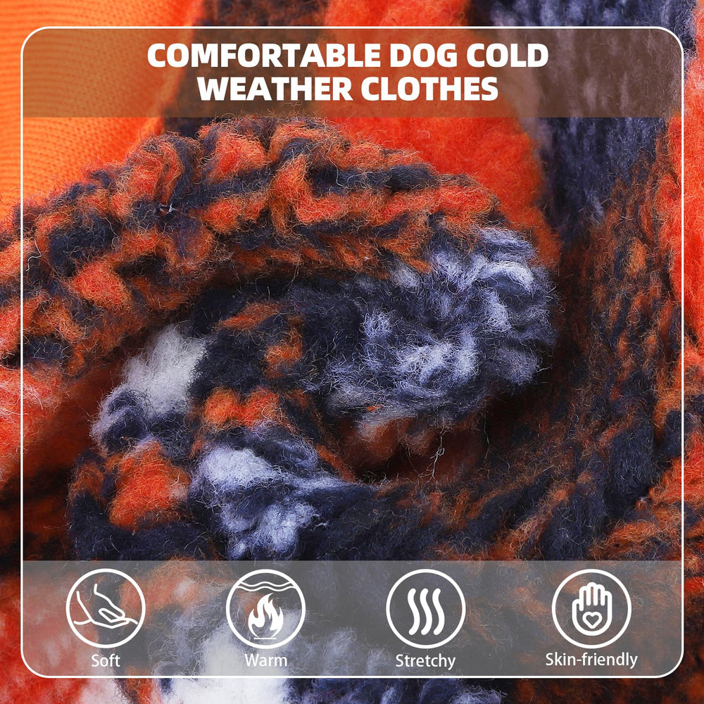 PUPTECK sudadera para perro, tejido lana suave que ofrece abrigo cómodo