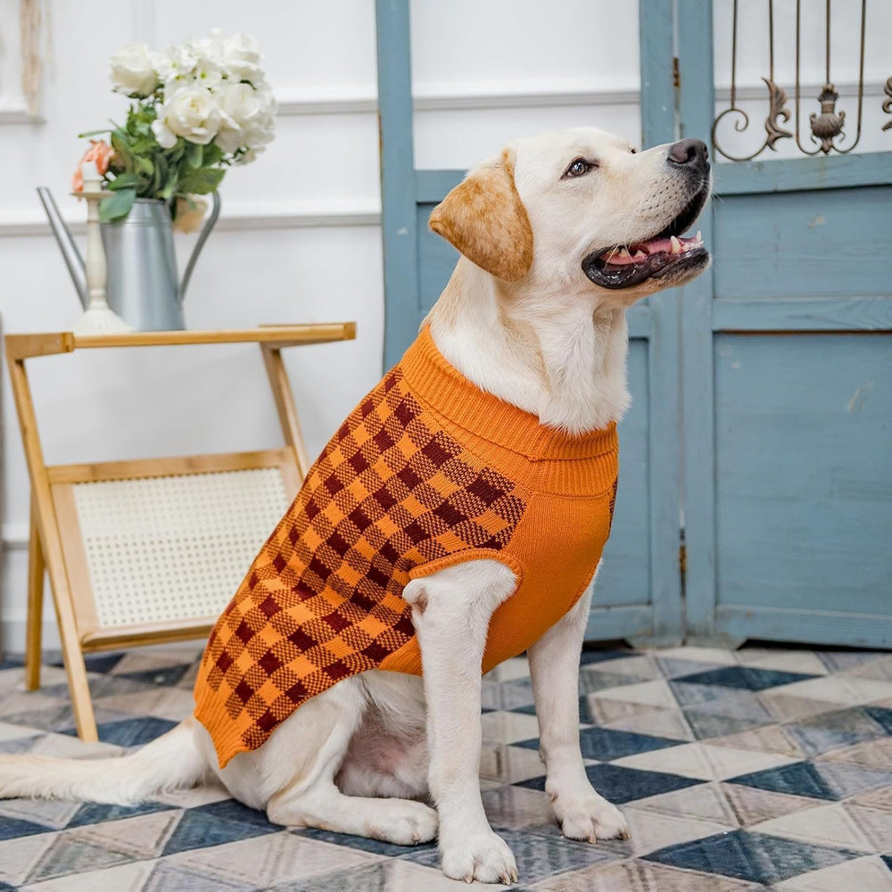 PUPTECK diseno plaid clasico, combina estilo y confort en invierno