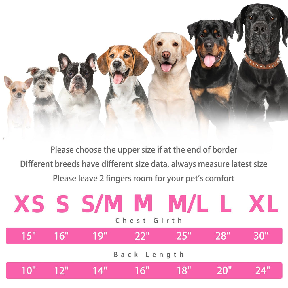 PUPTECK suéter para perro con cuadros fucsia desde el costado