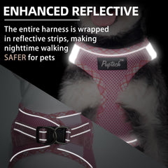 PUPTECK tejido de malla ligero para perro, comodidad diaria.
