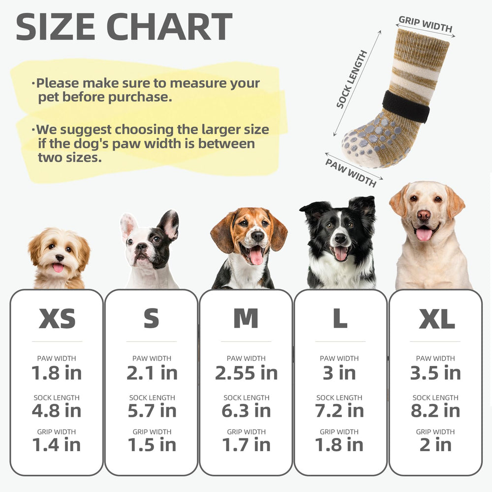 Zapatillas PUPTECK para perros con diseño anti-caída y ajuste seguro