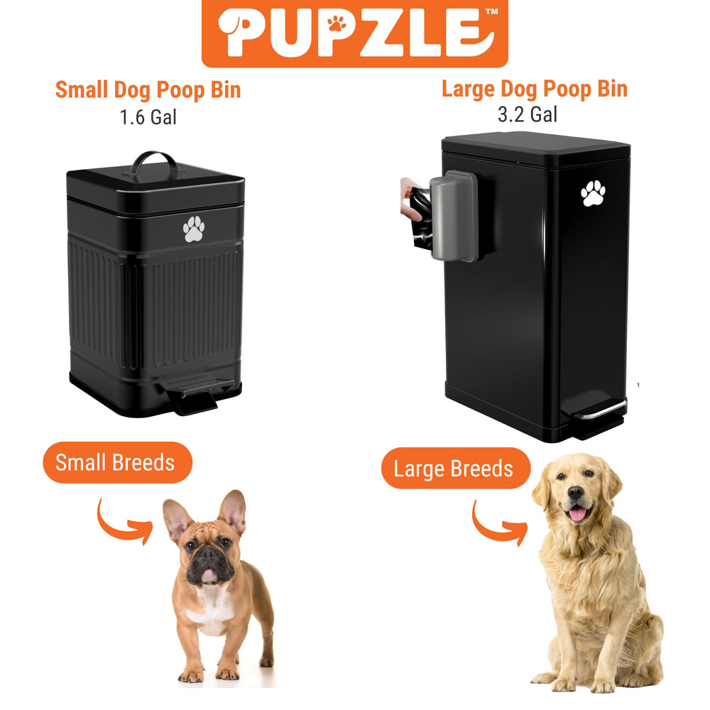 Pupzle cubo incluye 30 bolsas para desechar