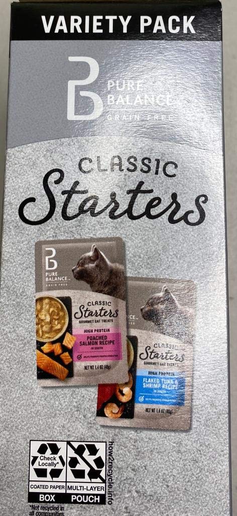 Pure Balance tentempiés para gatos, bocaditos de sabor fino para entrenamiento agradable
