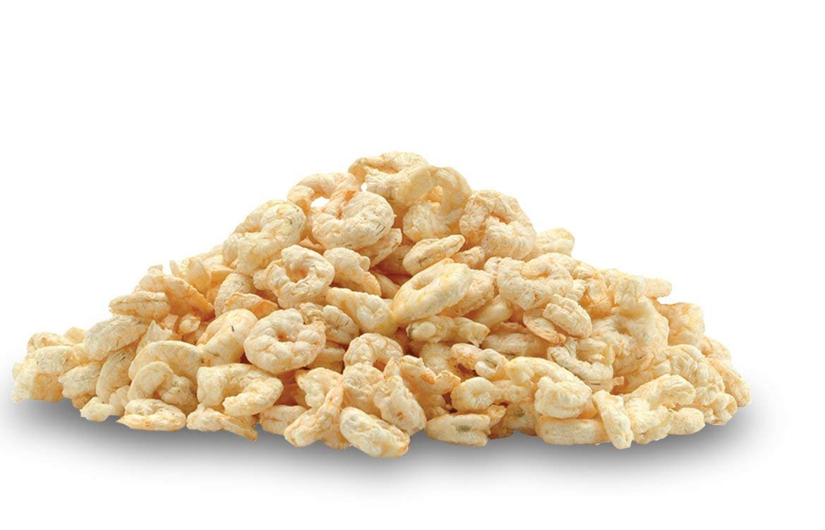 PureBites, envase de camarón liofilizado para gatos, conserva aroma.