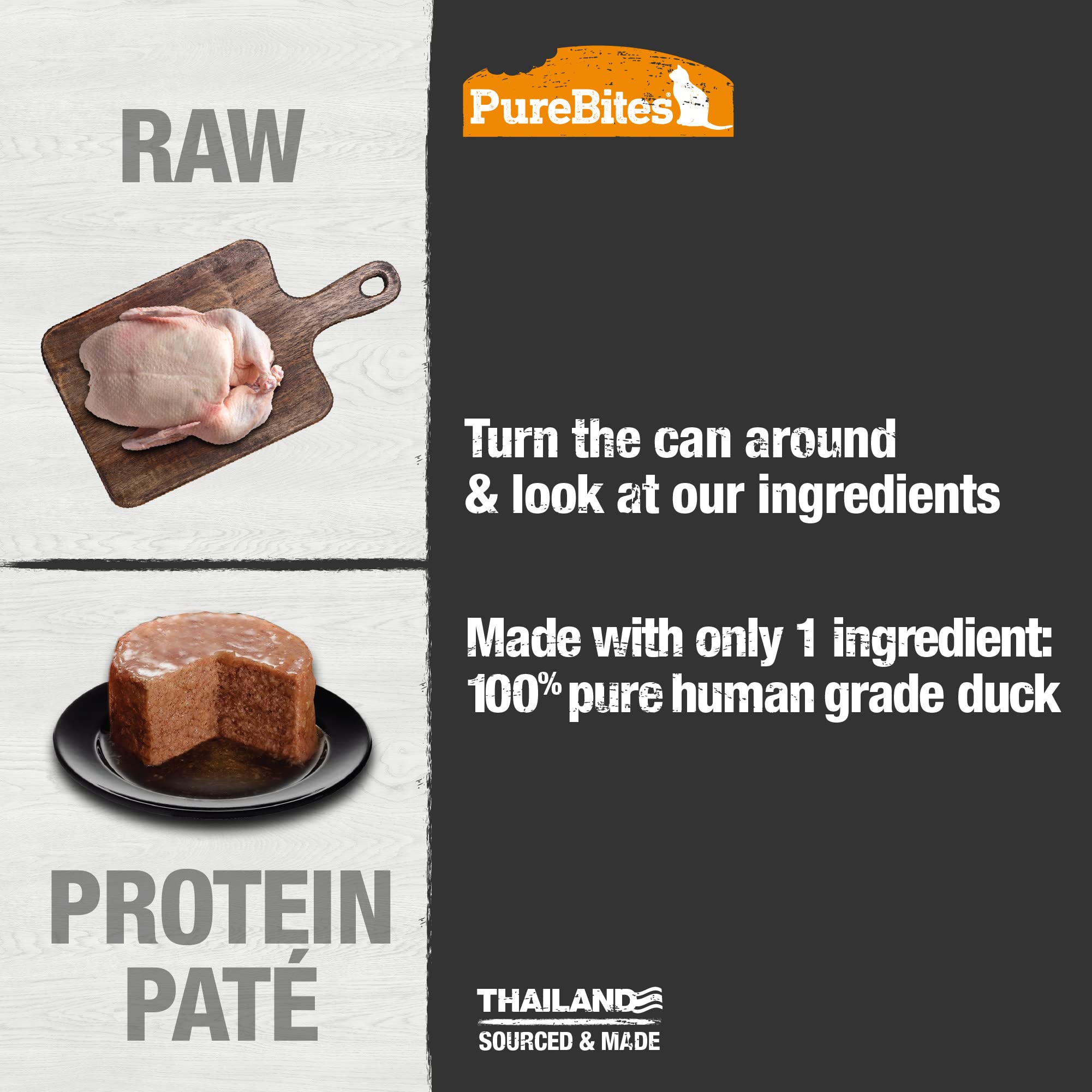 PureBites ingrediente único: opción simple para la dieta felina