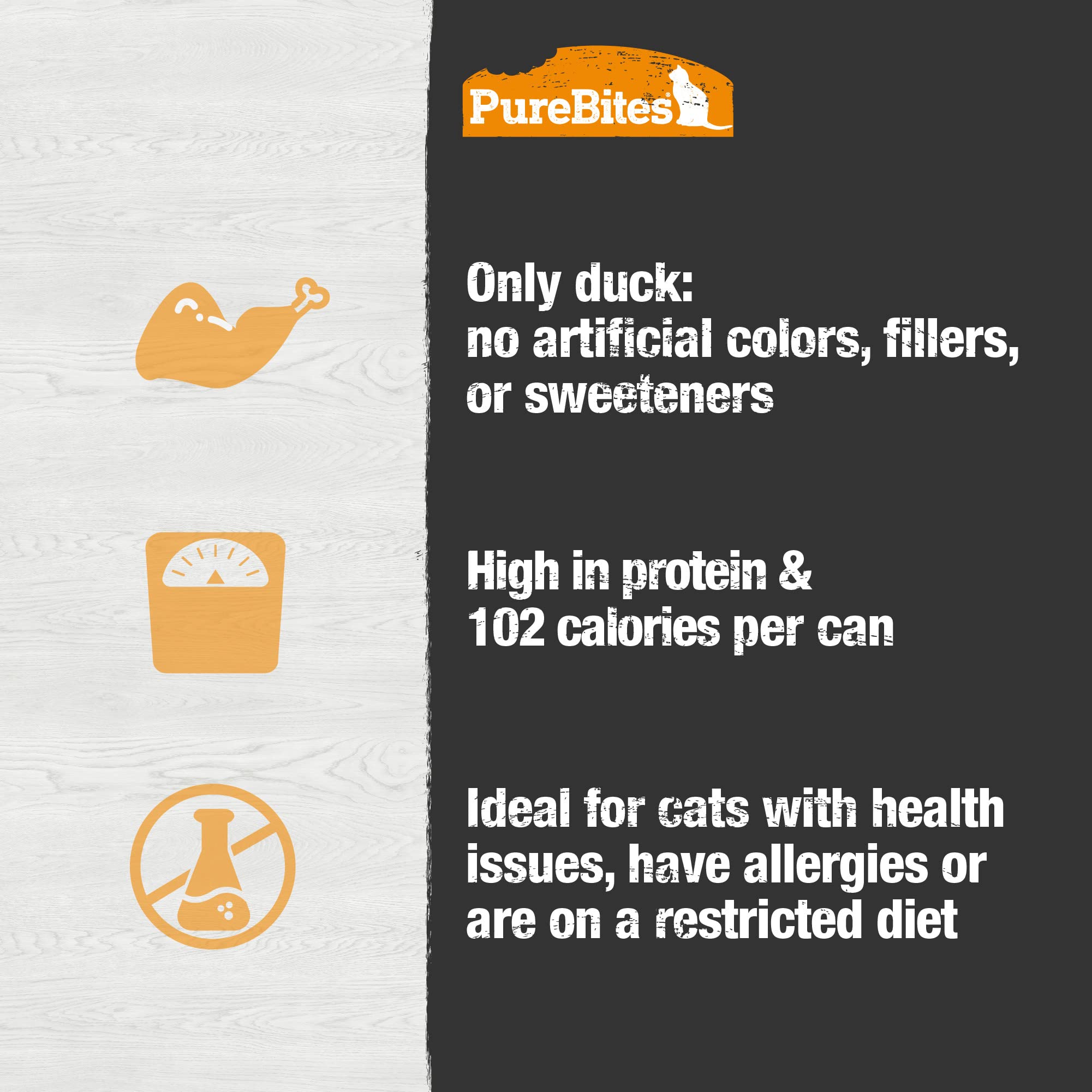 Ideal para gatos exigentes: snack sin aditivos de PureBites