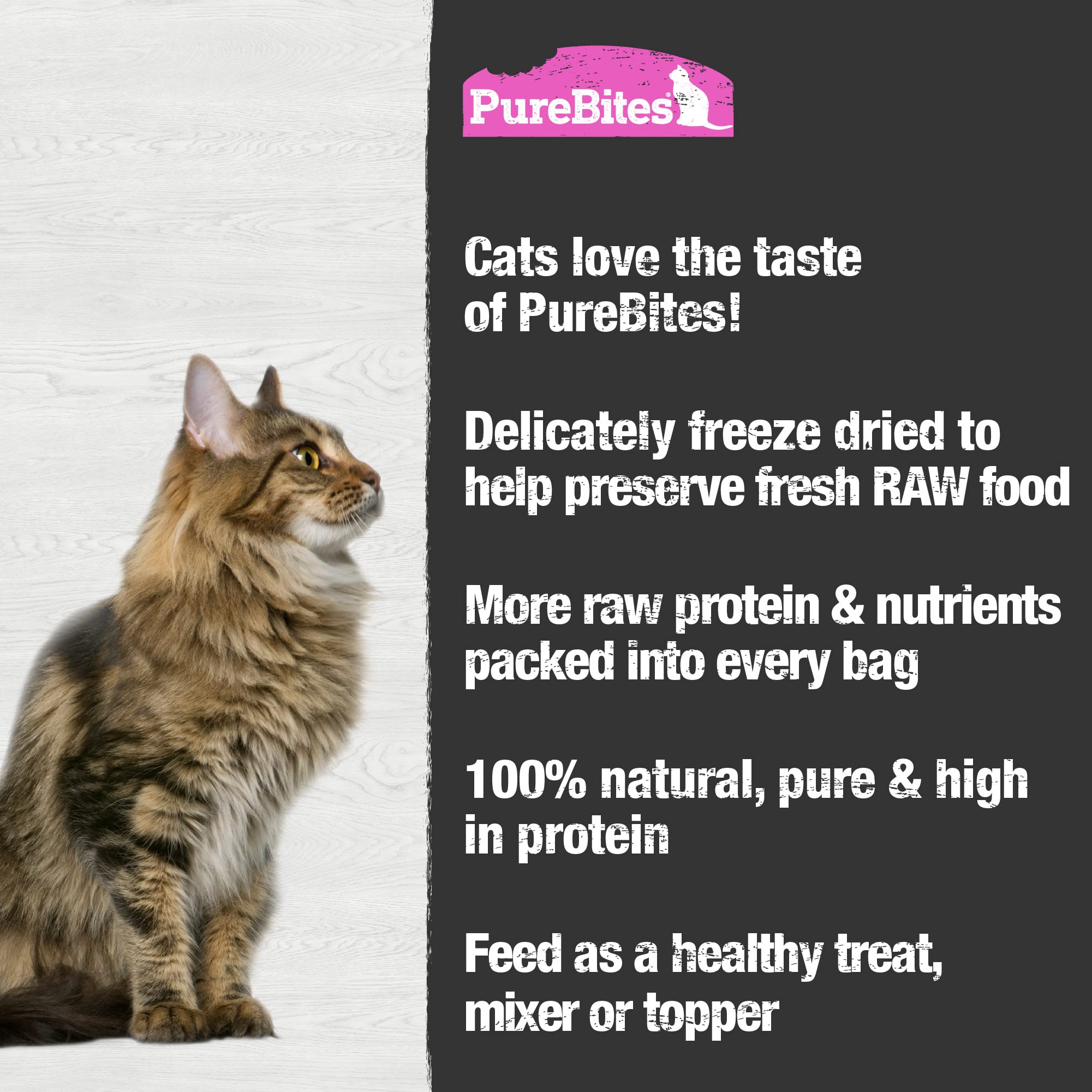 PureBites topper de ingredientes limitados, ideal para sensibilidades.