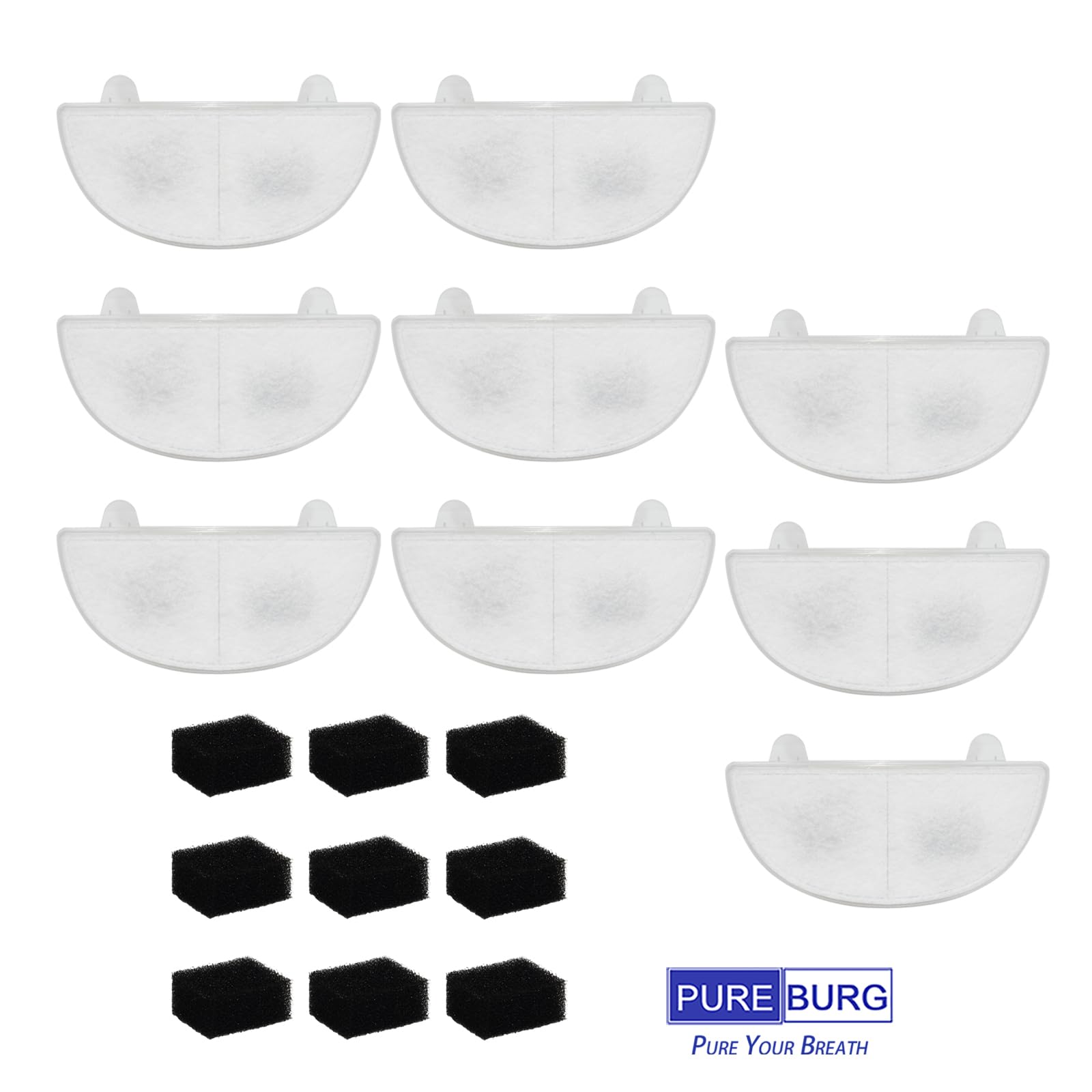 PUREBURG empaque del kit con guía de uso