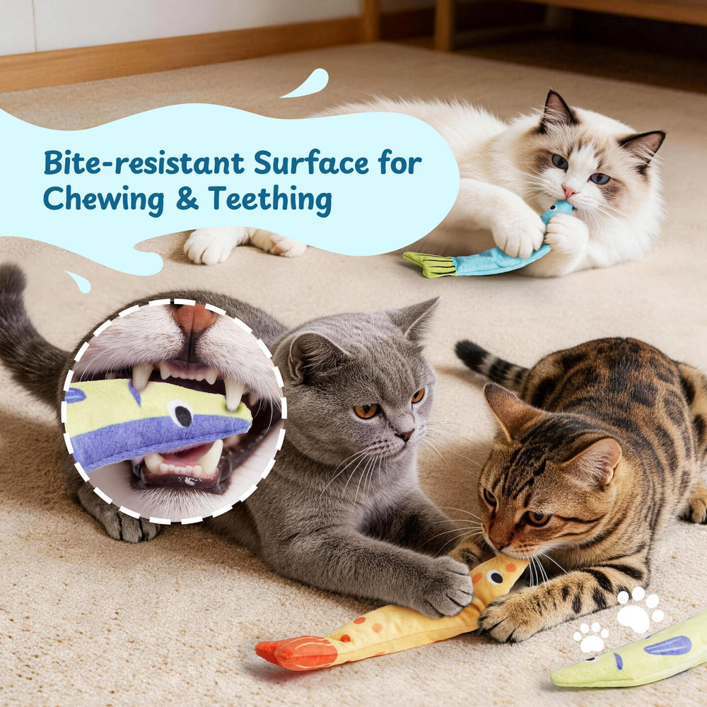 Puretoy Catnip: textura masticable para dientes y encías de gatitos y adultos.