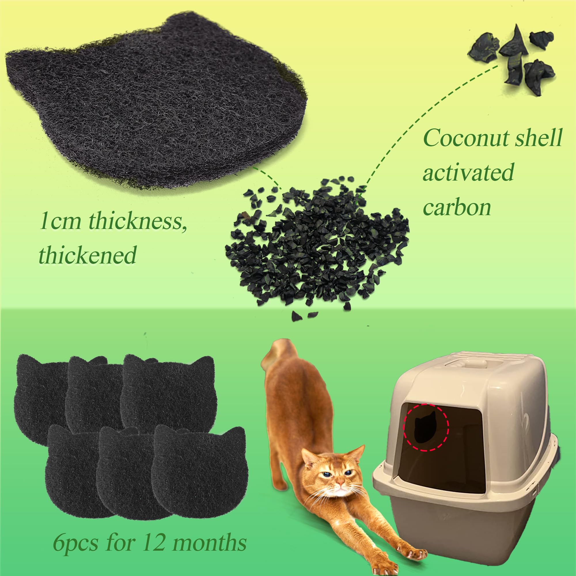PurifyLogix carbón activado de coco y madera para control de olores